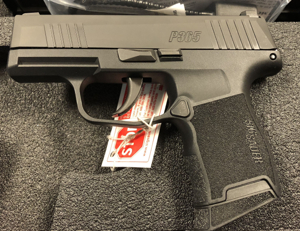 01a84265-e09c-5682-92ce-681c89a1afe2 SIG Sauer P365 Pistol 9mm Luger 3.1″ Barrel with manual safety 10‑round polymer black
