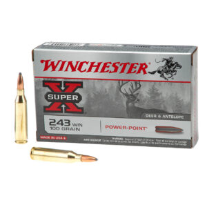 243 Win Ammo For Sale: 500rds Winchester Super-X Power-Point In Stock