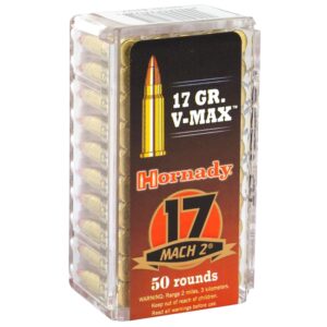 17 HM2 Ammo For Sale: 500rds Hornady Varmint Express V-MAX