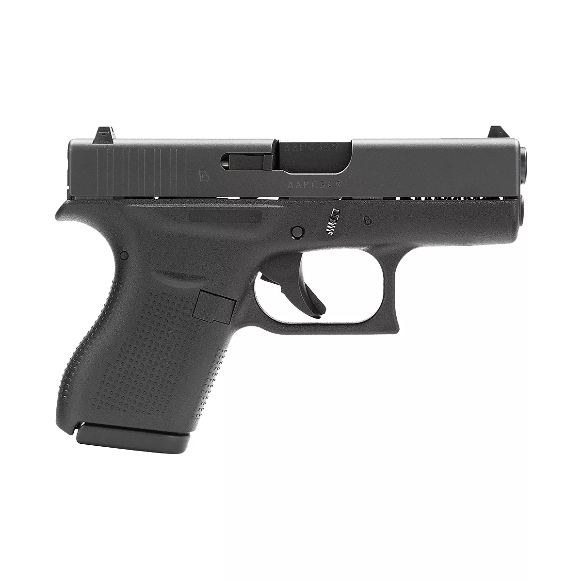10330322 Glock 42 380 ACP fixed sights