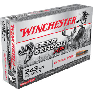 243 Win Ammo For Sale: 500rds Winchester Deer Season XP In Stock