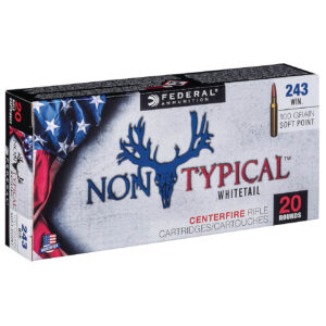243 Win Ammo For Sale: 500rds Federal Premium Nontypical In Stock
