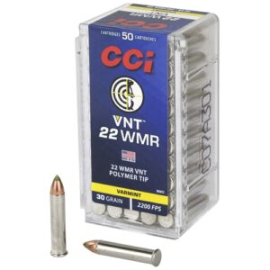 500rds of CCI 22 WMR Ammo 30 GR Varmint Tipped of