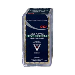 Buy 500rds CCI Maxi-Mag 22 WMR 30gr TNT Green Ammo Online Now