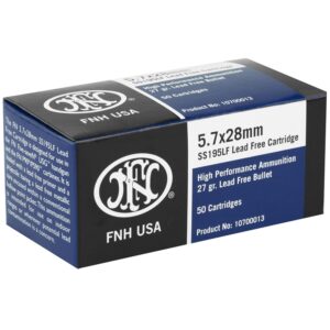 Buy Federal FNH 5.7x28mm 27gr Lead Free JHP – 500 Rounds