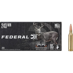 243 Win Ammo For Sale: 500rds Federal Buckmasters Bonded 95gr In Stock