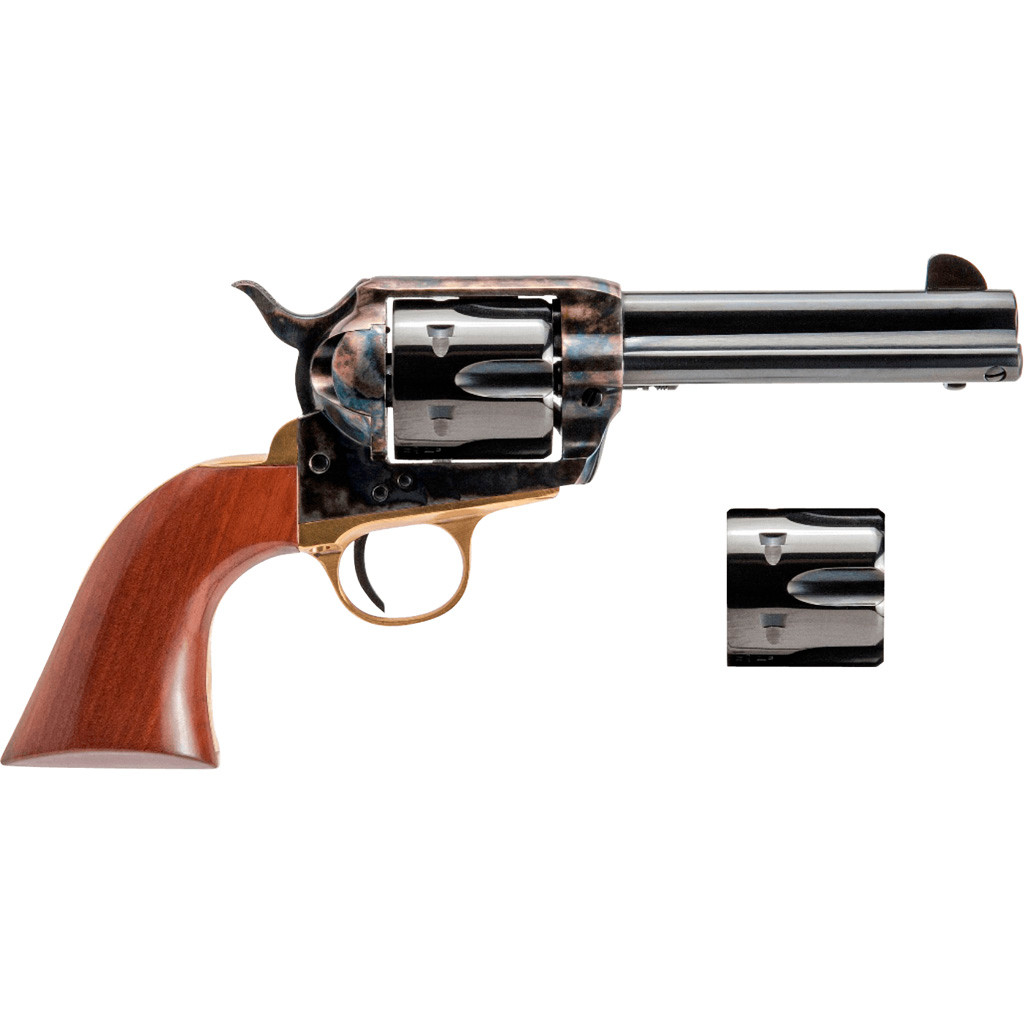 242326749__60417 Cimarron P‑Model Revolver 6‑round color case hardened walnut