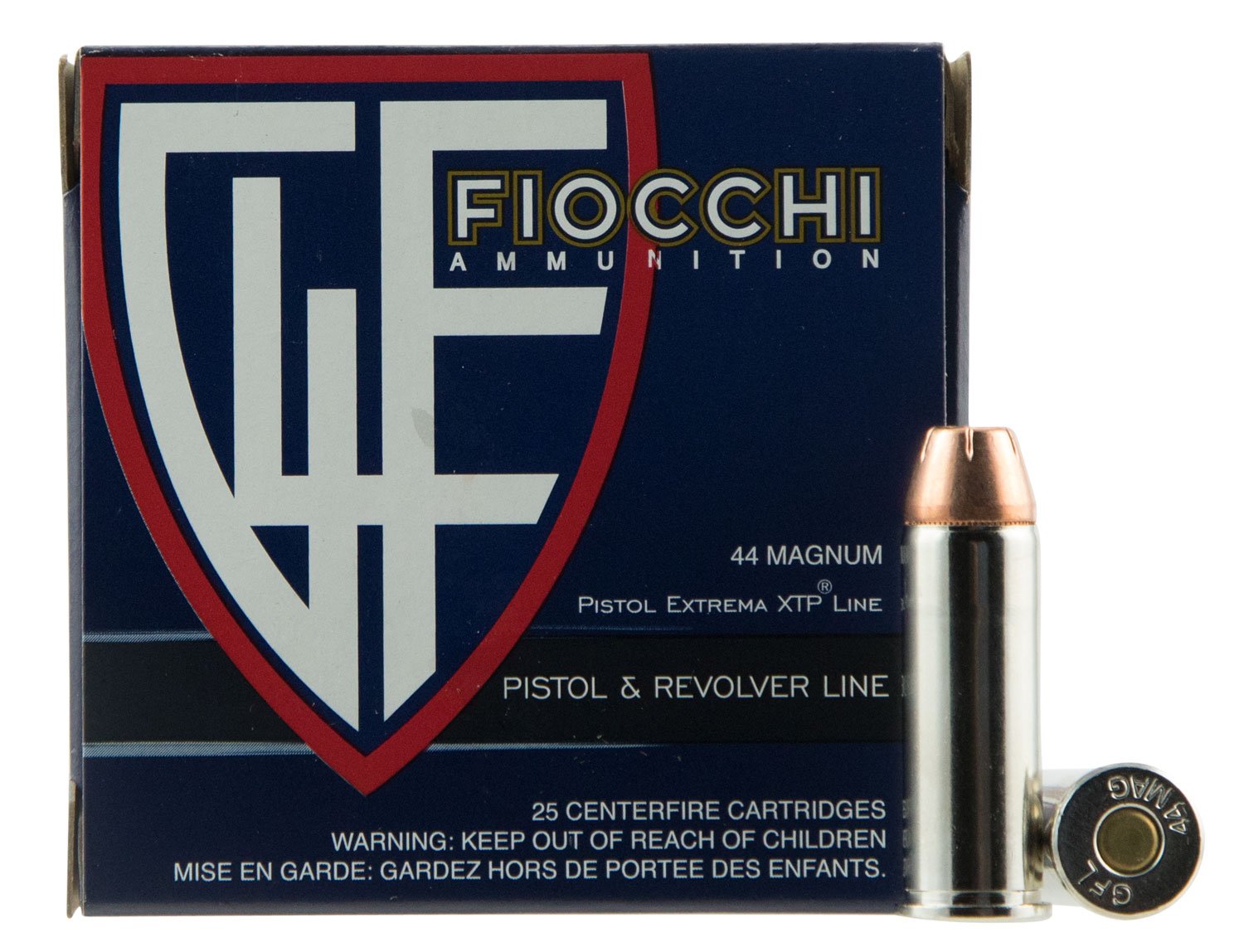 36237184 Fiocchi 44 Remington Magnum 200 gr SJHP