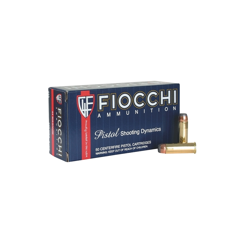 Fiocchi 44 Remington Magnum Ammo 240 Grain Jacketed Soft Point Fiocchi Extrema 44 Rem Mag
