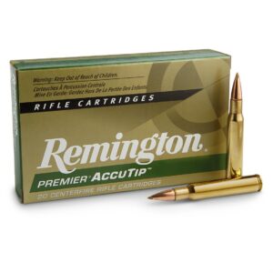 Remington Premier Accutip, .30-06 Springfield, AccuTip-BT, 165 Grain Of 1000 Rounds