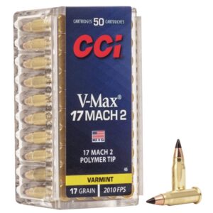17 HM2 Ammo For Sale: 500rds CCI V-Max 17 Grain Polymer Tip Varmint