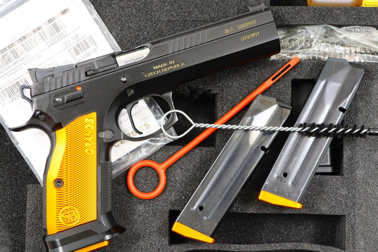 CZ 75 Tactical Sport Orange 9mm