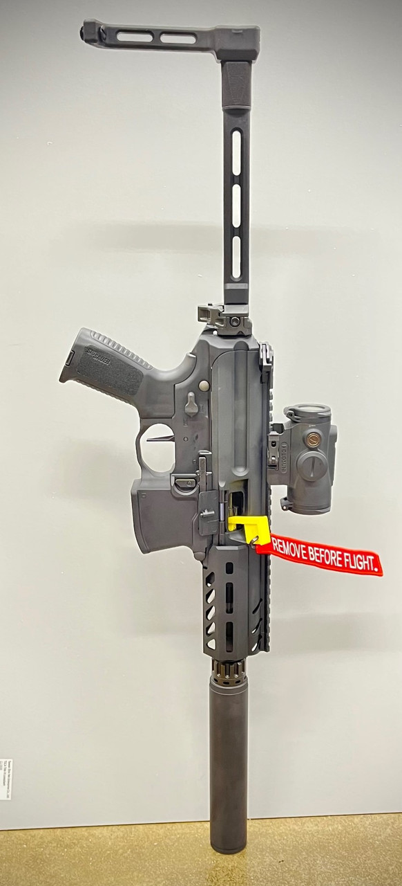 IMG_4879__75250 Built For Speed: SIG Sauer MPX K Pistol 9mm Luger 4.5″ Barrel with PCP Folding Brace 30‑Round Polymer Black - Image 2