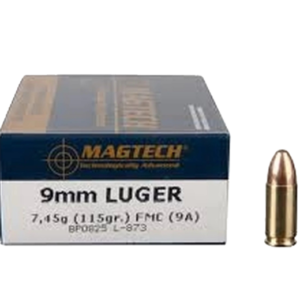 MAGTECH 9MM AMMUNITION