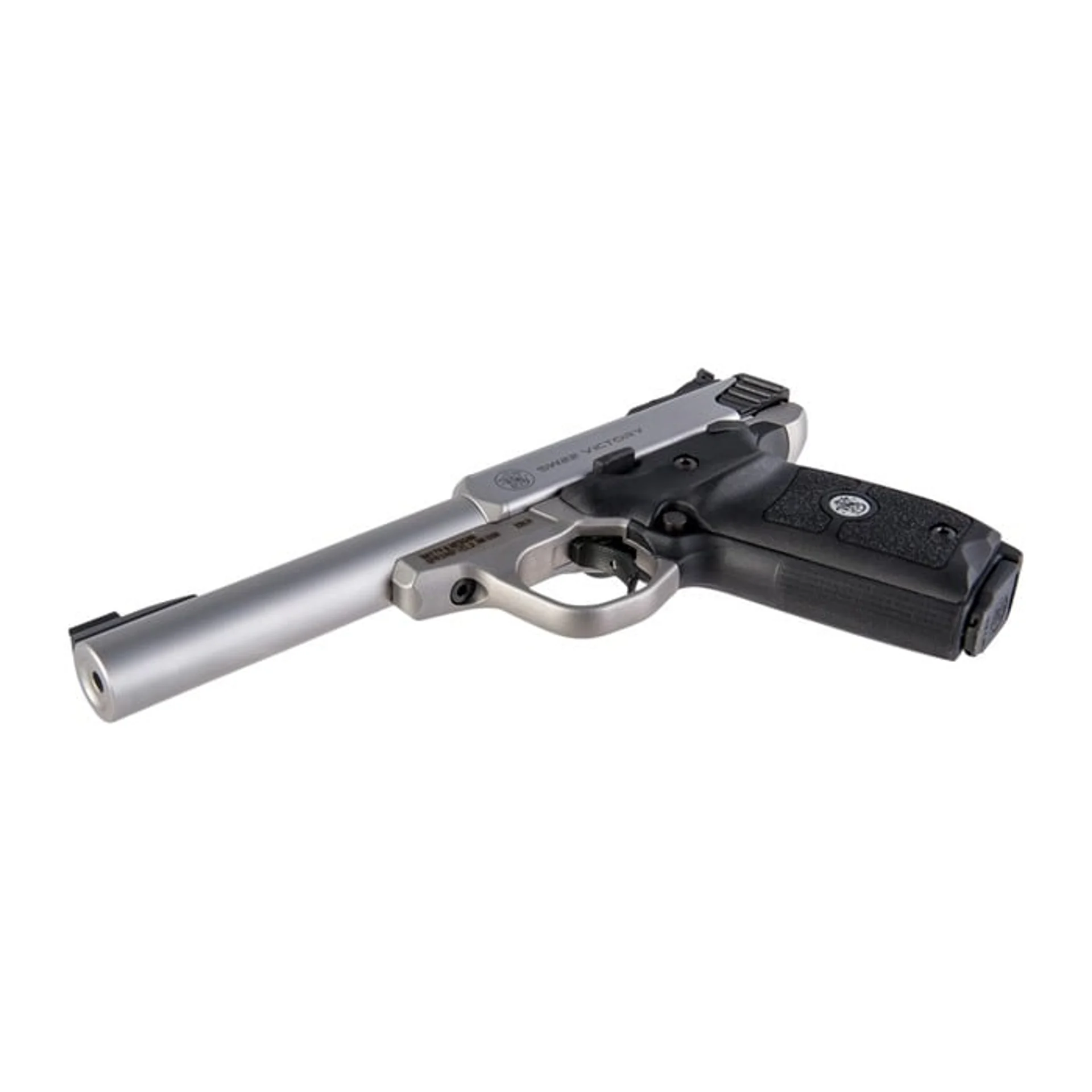 l_100027475_6 Smith & Wesson SW22 Victory Pistol .22 Long Rifle 5.5″ barrel 10‑round stainless