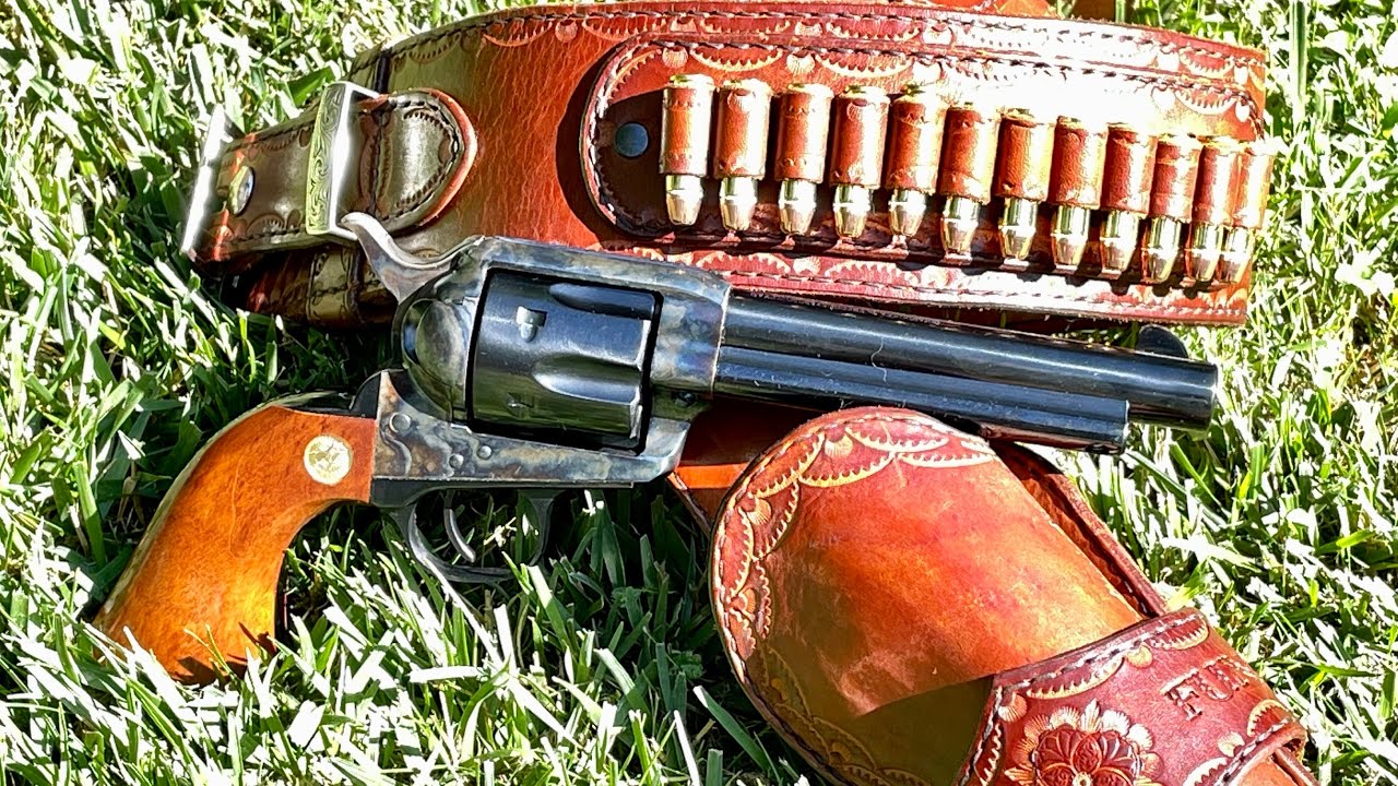 maxresdefault (1) Cimarron P‑Model Revolver 6‑round color case hardened walnut