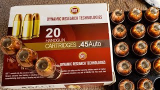 mqdefault DRT 45 AUTO Ammunition Terminal Shock