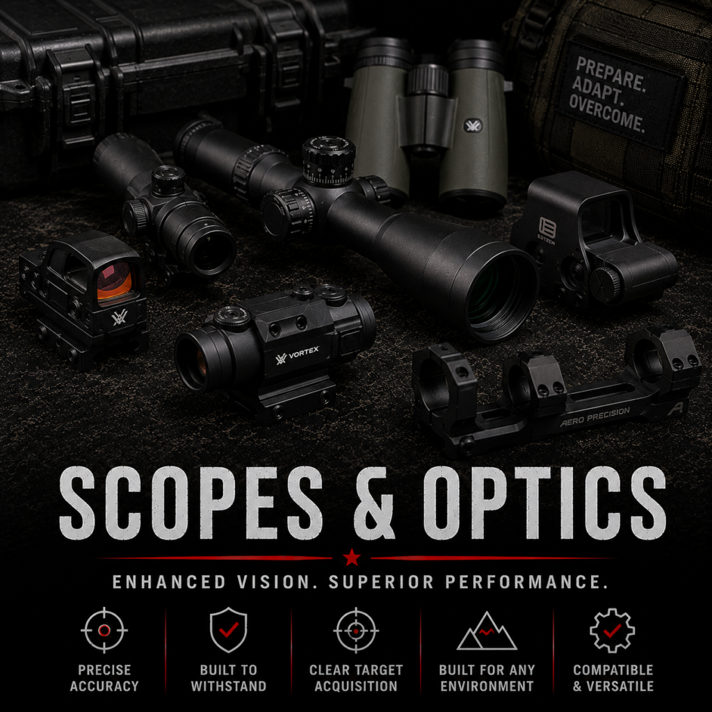 Scopes and optics category at GunExo