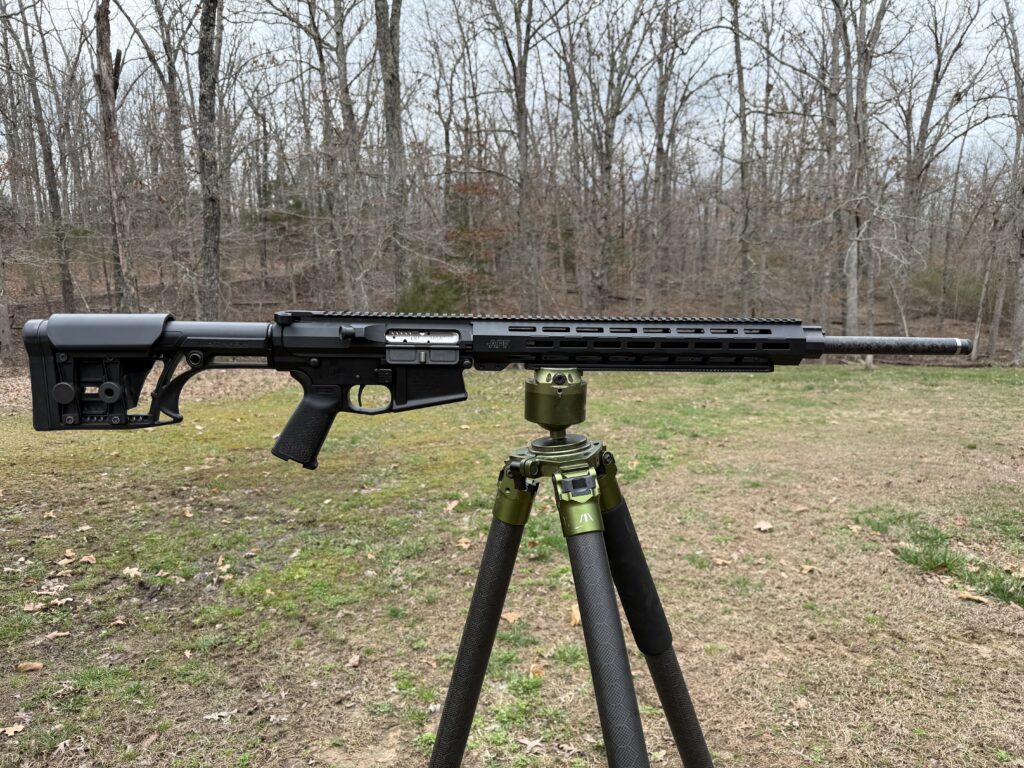 Buy custom 6MM Creedmoor AR10 rifle online featuring Proof Research carbon fiber barrel, Timney trigger, JP bolt carrier group, and premium long-range tactical rifle performance.