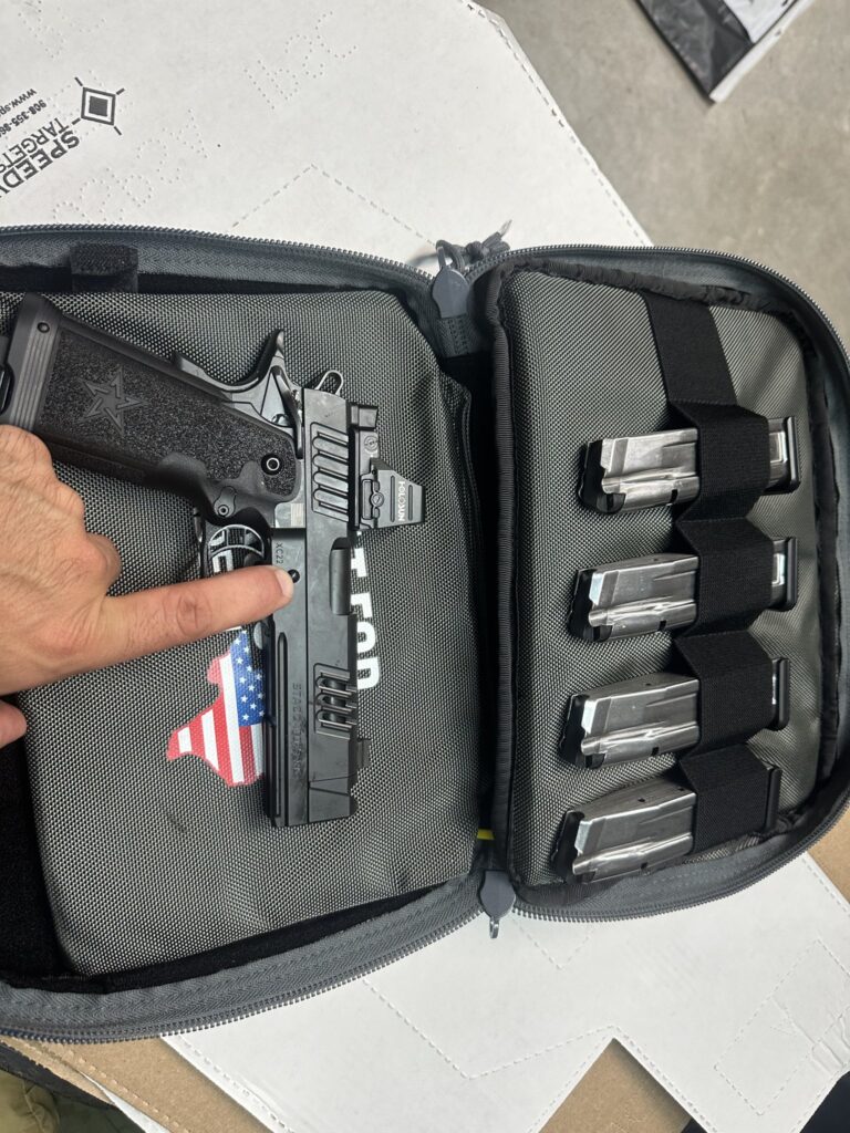Buy Staccato XC 9mm pistol online featuring Holosun 507 Comp optic, premium competition handgun performance, optic-ready tactical design, and high-end 2011 pistol engineering.