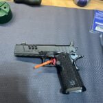 Buy MAC 9 DS-D Comp 2011 9mm pistol online featuring upgraded recoil system, tactical competition performance, enhanced trigger upgrades, and compensated slide design.