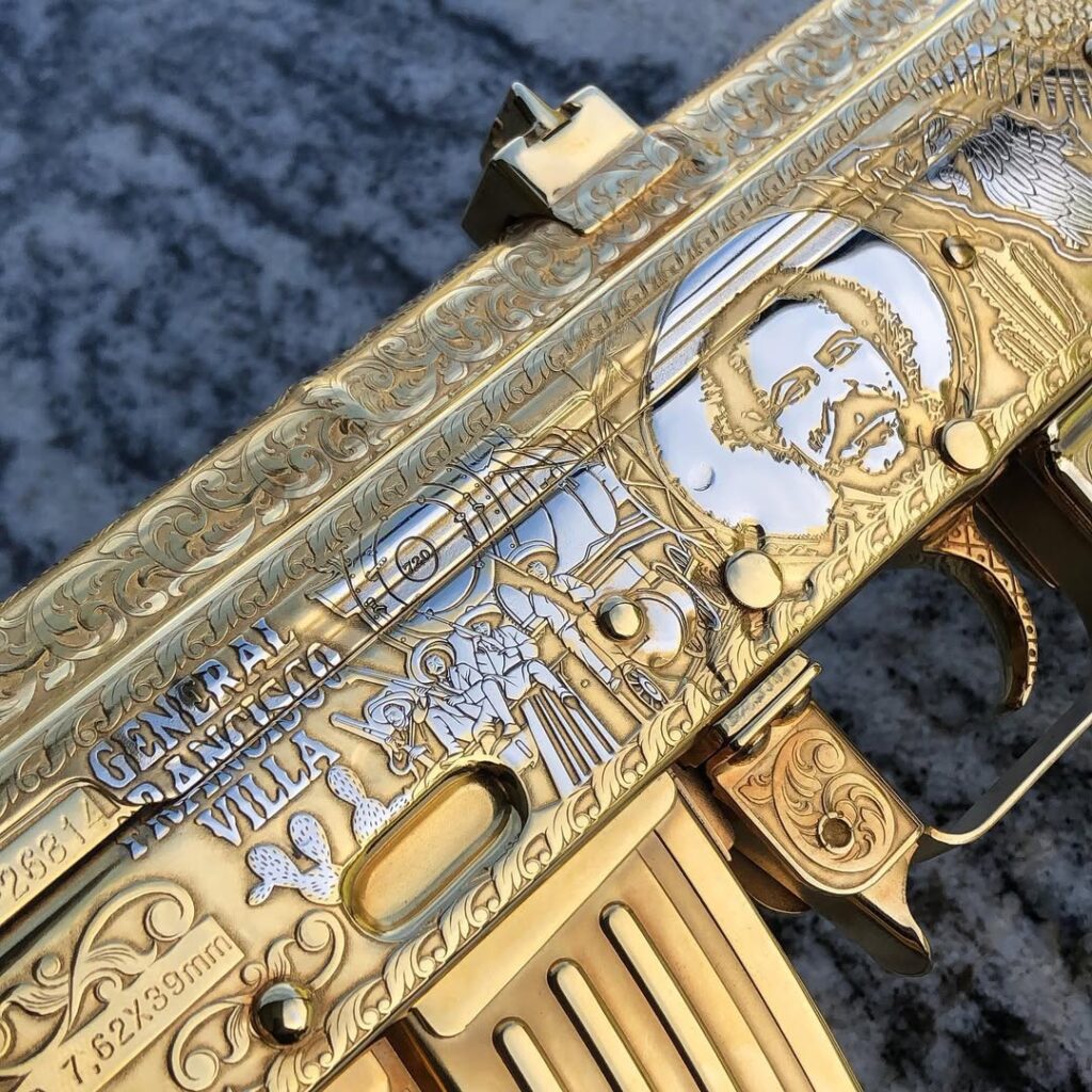custom gold mini draco 